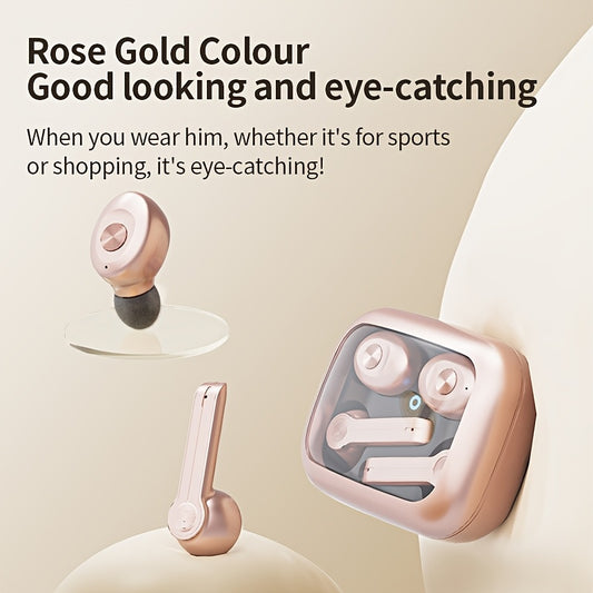 HORUHO Rose Gold Earbuds