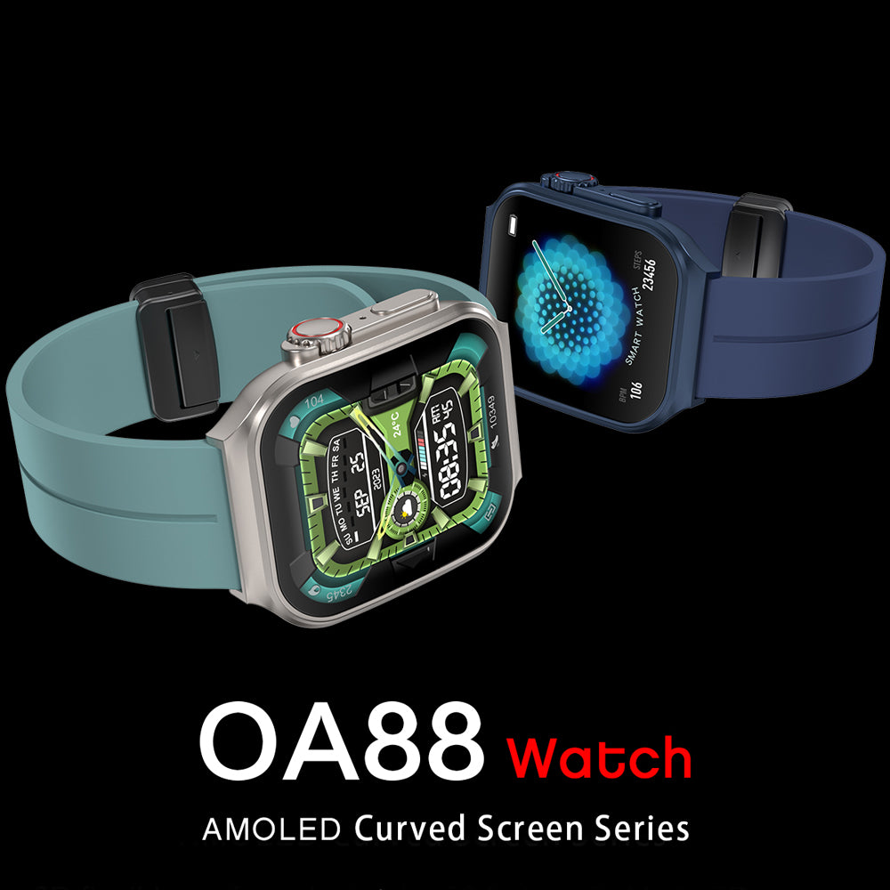 OA88 Premium Curved Smartwatch