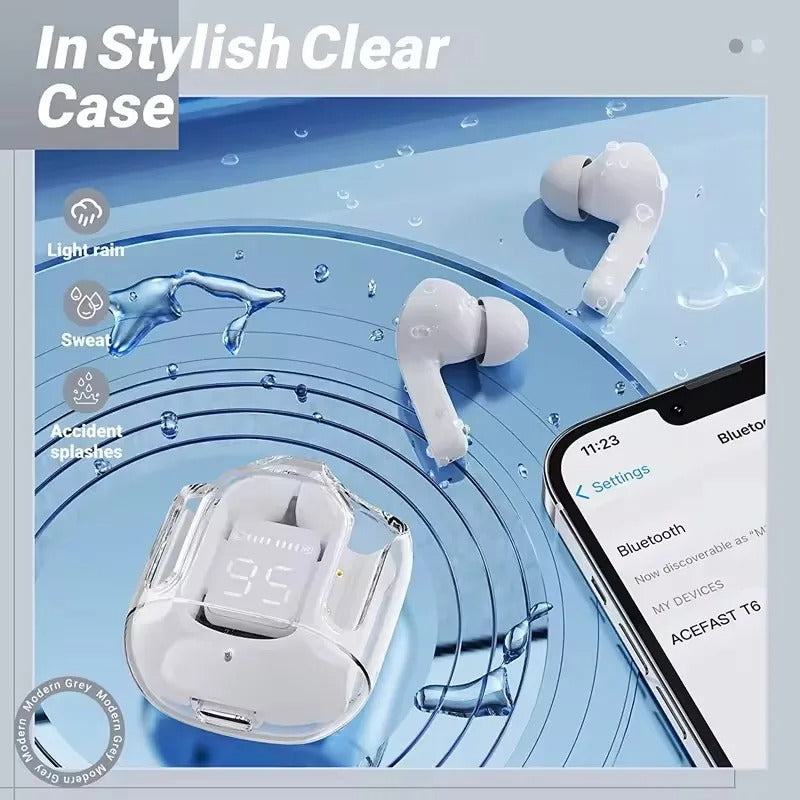 digitalbazaar, digitalbazaar.pk, Air31 Transparent Earbuds