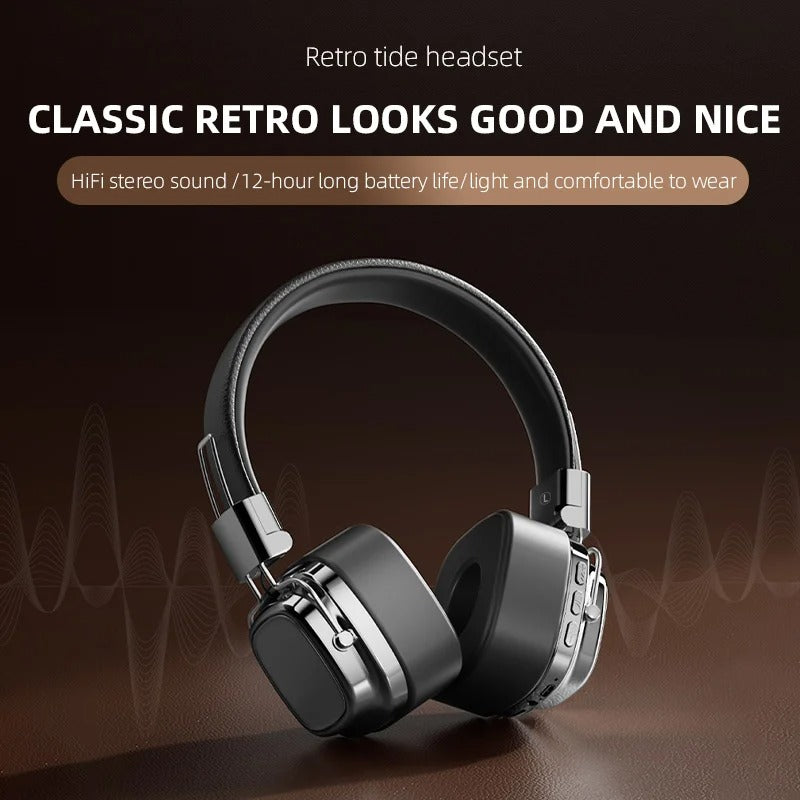 Retro Wireless Headphones