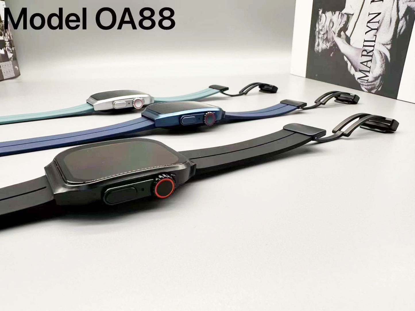 OA88 Premium Curved Smartwatch