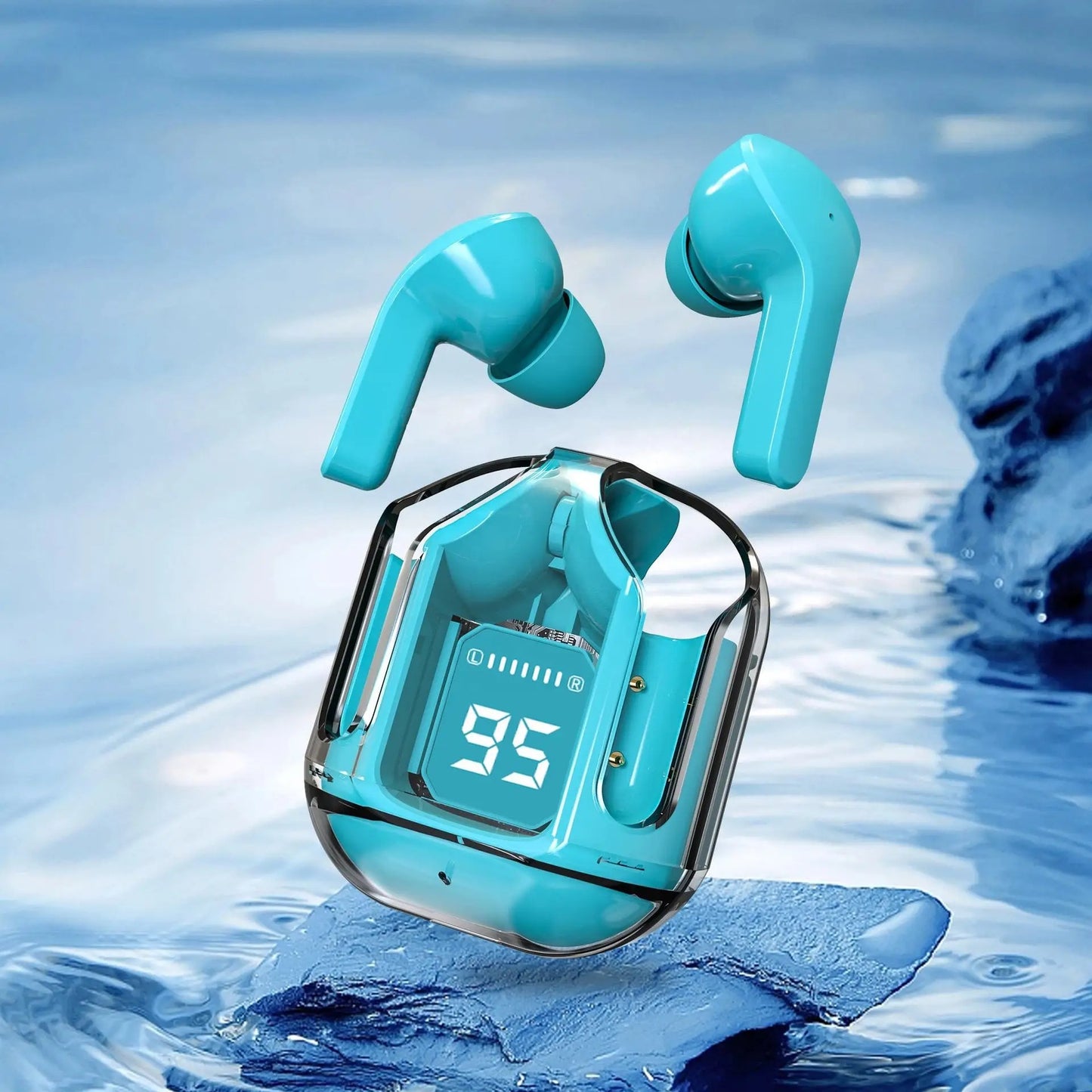 digitalbazaar, digitalbazaar.pk, Air31 Transparent Earbuds