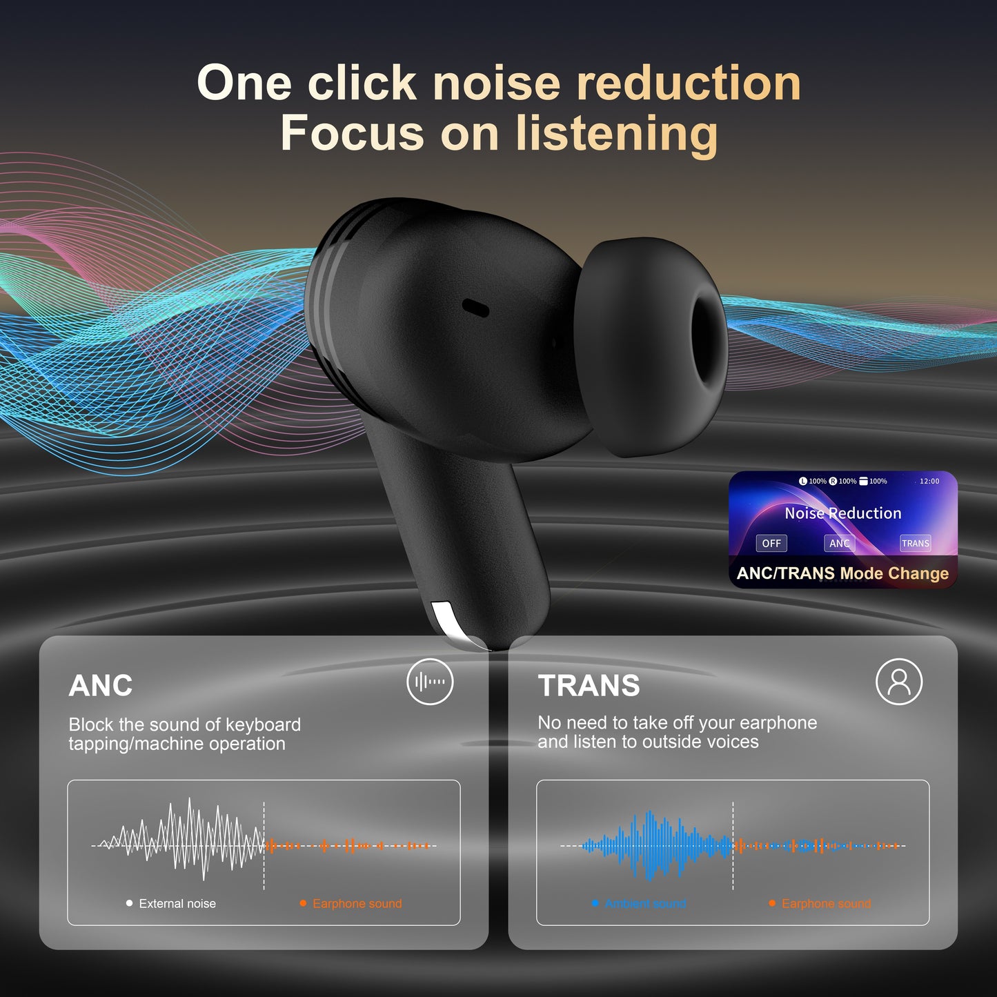 ANC Touch Earbuds