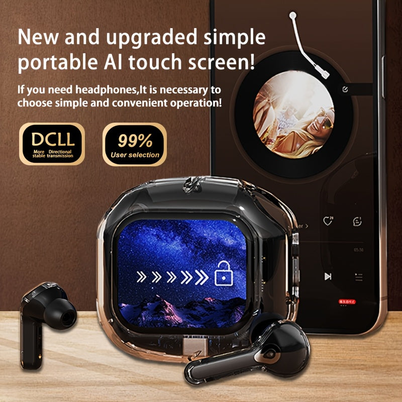 Q20 LCD Screen Earbuds